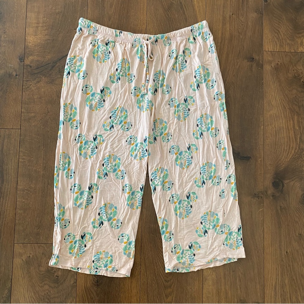 Disney Womens 2 Piece Capri Pajama Set size Large - Picture 5 of 10
